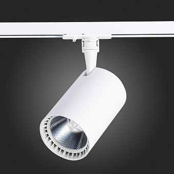 Трековый светильник ST Luce CAMI ST351.546.30.36 30Вт LED матовый белый для однофазного трека