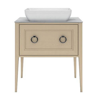Тумба под раковину напольная KERAMA MARAZZI Plaza Classic PL.C.80.1+1\CAP 48х80х81см