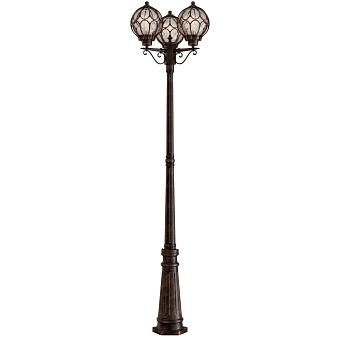 Светильник ландшафтный Maytoni Via O023FL-03G 60Вт IP44 E27 золото антик