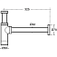 Сифон для раковины IDEAL STANDARD E0079AA