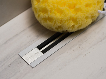 Щелевой душевой трап Pestan Confluo Slim Line 650 74,8х11,6см горизонтальный сток