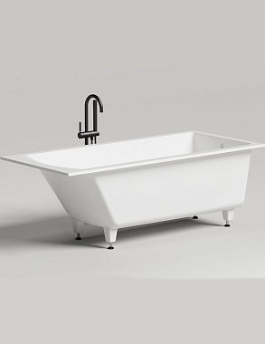 Ванна каменная SALINI CASCATA 104213G 180х80см встраиваемая