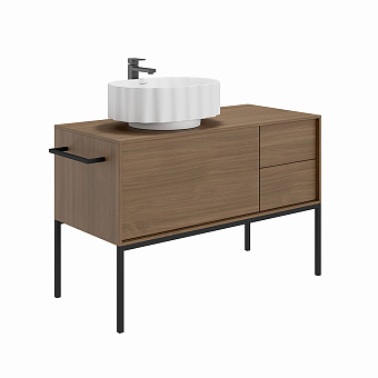 Тумба под раковину подвесная KERAMA MARAZZI Atollo AT.110.WD 50х110х40,4см