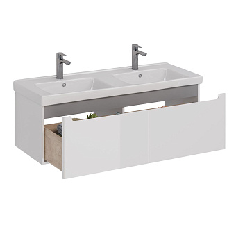 Тумба под раковину подвесная LEMARK Buno mini LM05BM125T 45х120х39,2см