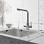 Смеситель для кухни Paini Primavera PRCR6433VEB90 поворотный излив хром