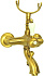 Смеситель для ванны CAPRIGO ANTIQUE 04-011-oro золото