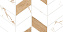 Декор Global Tile Marmaris GT GT128VG белый 25х50см 1,375кв.м.