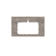 Столешница KERAMA MARAZZI Plaza PL2.VT280.80 Керамогранит 80х48см Парнас пепельный лаппатированный