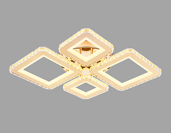 Люстра потолочная Ambrella ACRYLICA Ice FA1727 108Вт 4 лампочек LED