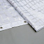 Шторка для ванной IDDIS Basic 341P20Ri11 180х180см Белый/чёрный