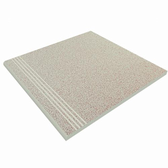Плитка для ступеней ESTIMA Standard Steptrade/ST02_NS/30x30x8 бежевый 30х30см 1,53кв.м. неполированная