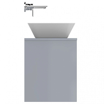 Столешница IDEAL STANDARD CONNECT AIR E0849EQ ДСП 44,2х80,4см glossy light grey + matt white