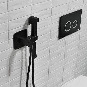 Гигиенический душ WASSERKRAFT Nuthe 9100 9138 чёрный