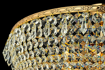 Люстра хрустальная Arti Lampadari Nonna Nonna E 1.3.50.505 G 360Вт 6 лампочек E27