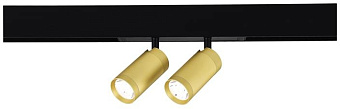Трековый светильник ST Luce SKYLINE 220 ST660.286.20 20Вт LED золотистый для однофазного трека