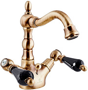 Смеситель для раковины CAPRIGO ADRIA-Swarovski 01B-026-vot бронза