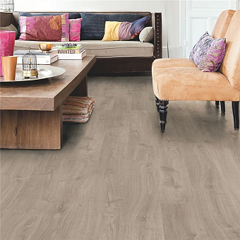Ламинат Quick-Step Eligna Дуб Теплый Серый Промасленный U3459 1380х156х8мм 32 класс 1,722кв.м