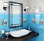 Настенная плитка KERAMA MARAZZI 5241 голубой 20х20см 1,4кв.м. глянцевая