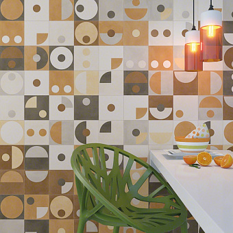 Декор VIVES Pop Tile Ferus-R-1 Ferus-R 15х15см 1кв.м.