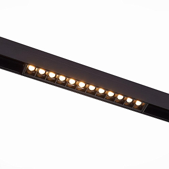 Магнитный трековый светильник ST Luce SEIDE ST361.436.12 12Вт LED чёрный