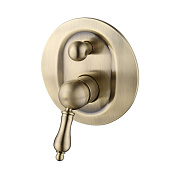 Смеситель для душа CAPRIGO ADRIA-UNO METAL EDITION 02M-551-vot бронза