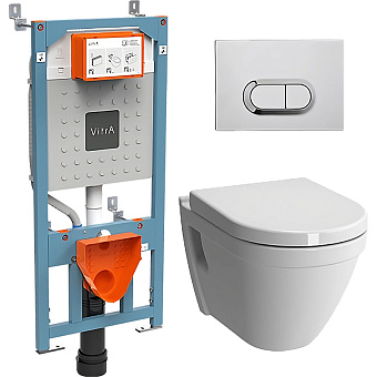 Инсталляция с унитазом VITRA S50 9003B003-7201