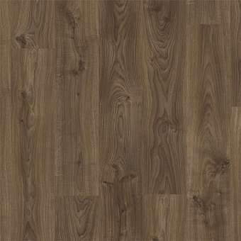 Виниловый ламинат Quick-Step Дуб коттедж темно-коричневый BACL40027 1251х187х4,5мм 32 класс 2,105кв.м