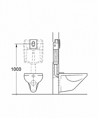 Панель смыва GROHE Arena Cosmopolitan 38844SH0 белый