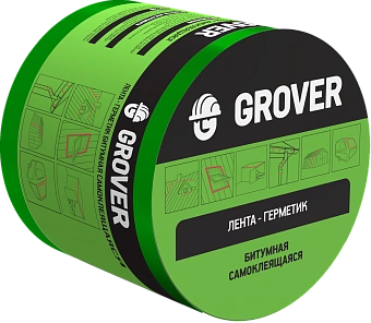 Лента-герметик Grover зелёный 3м х  10см