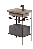 Консоль под раковину ArtCeram Fuori Scala ACA056 56 moka
