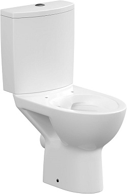 Унитаз напольный CERSANIT PARVA S-KO-PA011-3/6-COn-DL-w безободковый без микролифта