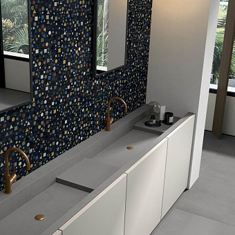 Матовый керамогранит ABK Wide and Style PF60007363 D+ Rondelet Dark 320х160см 5,12кв.м.