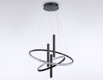Люстра подвесная Ambrella COMFORT LineTech FL5372 93Вт 5 лампочек LED