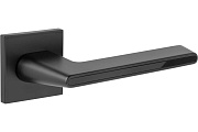 Дверная ручка нажимная Code Deco Slim H-30118-A-BLM/B чёрный матовый