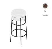 Консоль под раковину ArtCeram Fuori Scala ACA054 56 moka