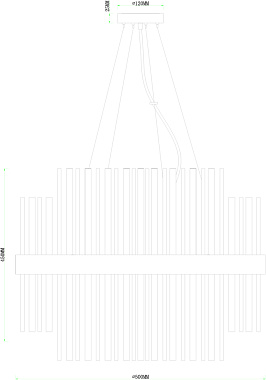 Люстра подвесная Arte Lamp MONTREAL A1034SP-12CC 60Вт 12 лампочек E14