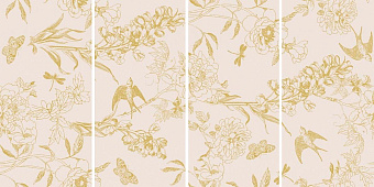 Декор ABK Wide and Style PF60001851 D+ Cp Handmade Gold 240х120см 11,52кв.м.