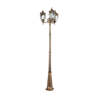 Светильник ландшафтный Maytoni Fleur O414FL-03GB 60Вт IP44 E27 золото/чёрный