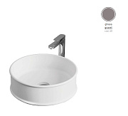 Раковина накладная ArtCeram Atelier ATL001 60 00 44х44см
