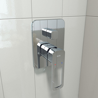 Смеситель для ванны IDDIS Slide SLISB00i67 хром