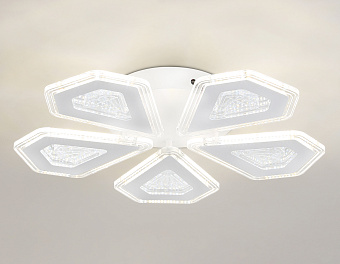 Люстра потолочная Ambrella ACRYLICA Original FA4030 96Вт 5 лампочек LED