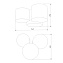 Светильник потолочный TK Lighting Mona 3441 15Вт E27