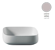 Раковина накладная ArtCeram Cognac COL009 63 00 56х41см