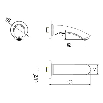 Излив LEMARK LM7881C