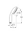 Ручной душ GROHE New Tempesta 28421002 белый/хром