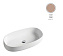 Раковина накладная ArtCeram Cognac COL005 61 00 68х35см