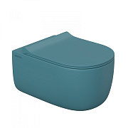 Унитаз подвесной BERGES EGO XL 082140 безободковый с микролифтом