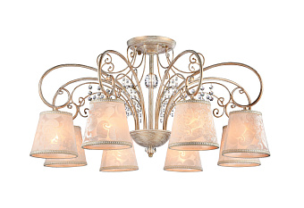 Светильник потолочный Freya Lorette FR2406-PL-08-WG 40Вт E14