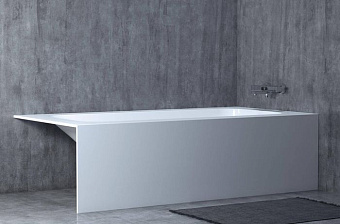 Ванна каменная SALINI ORLANDO 102015GRF S-Sense глянцевая 160х70см встраиваемая