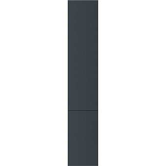 Пенал подвесной AM-PM Gem M90CHR0306GM 32х30х163см графит